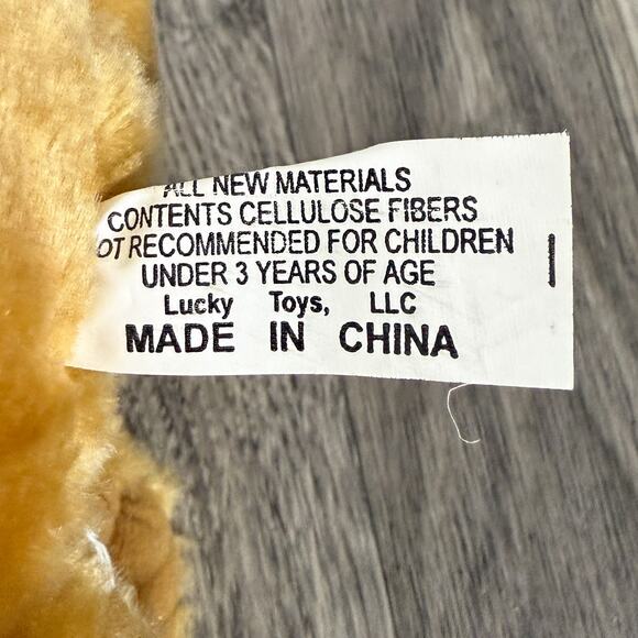 Scooby-Doo Plush Dog Stuffed Animal Brown Black Collar 12” Lucky Toys Cartoon - Picture 3 of 4